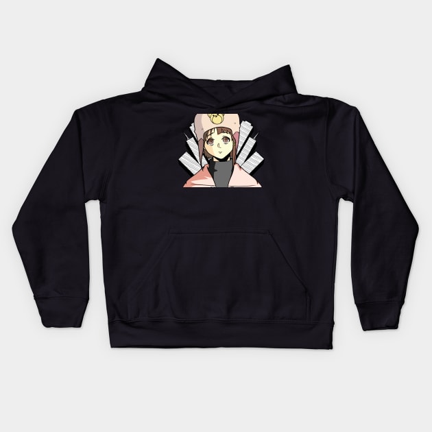 Serial Experiments; Lain Kids Hoodie by gottyjArt